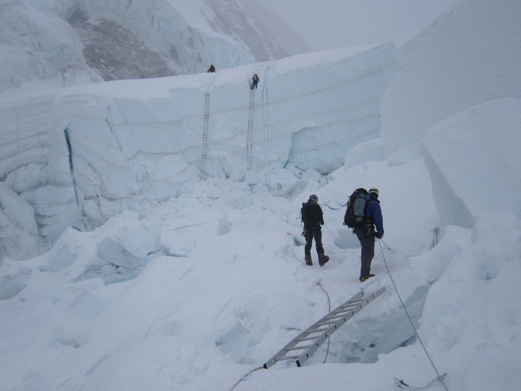 Climbing Mount Everest
